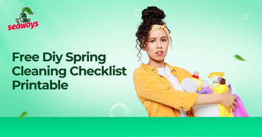 Free DIY Spring Cleaning Checklist Printable