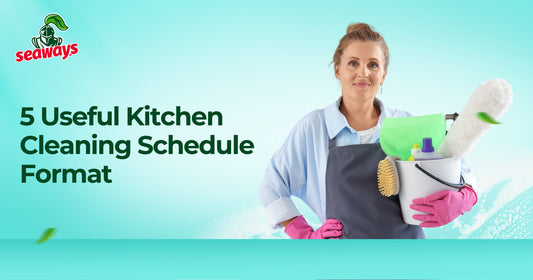 5 Useful Kitchen Cleaning Schedule Formats