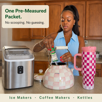 Seaways Descaler Packets for Ice Makers & Coffee Makers - Citric Acid Descaling Powder Seaways Descaler Packets for Ice Makers & Coffee Makers - Citric Acid Descaling Powder