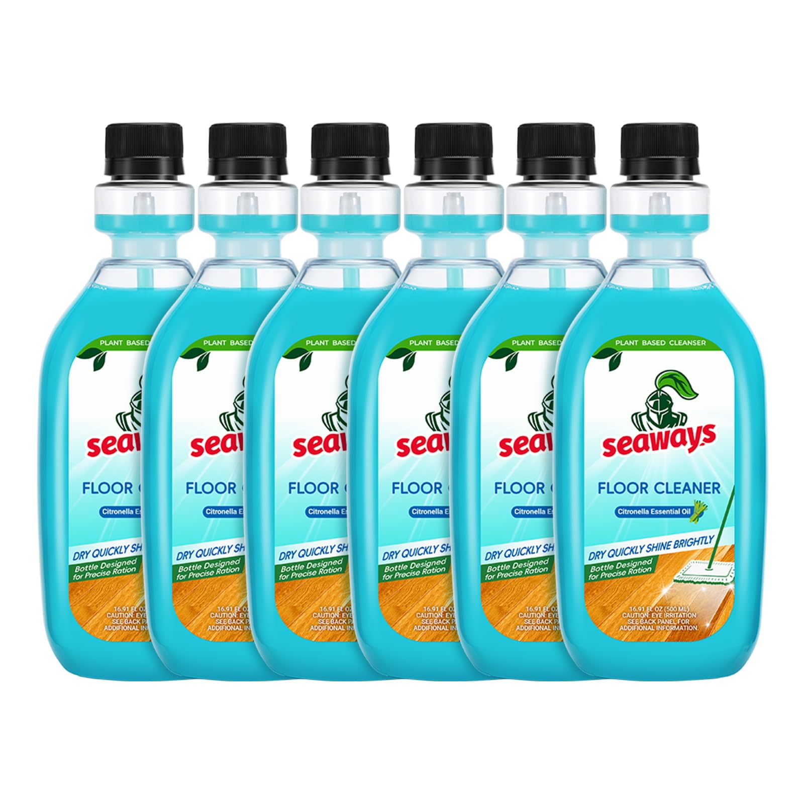 Seaways Multi-Surface Floor Cleaner | Plant-Based Formula — One Bottle, Every Hard Floor