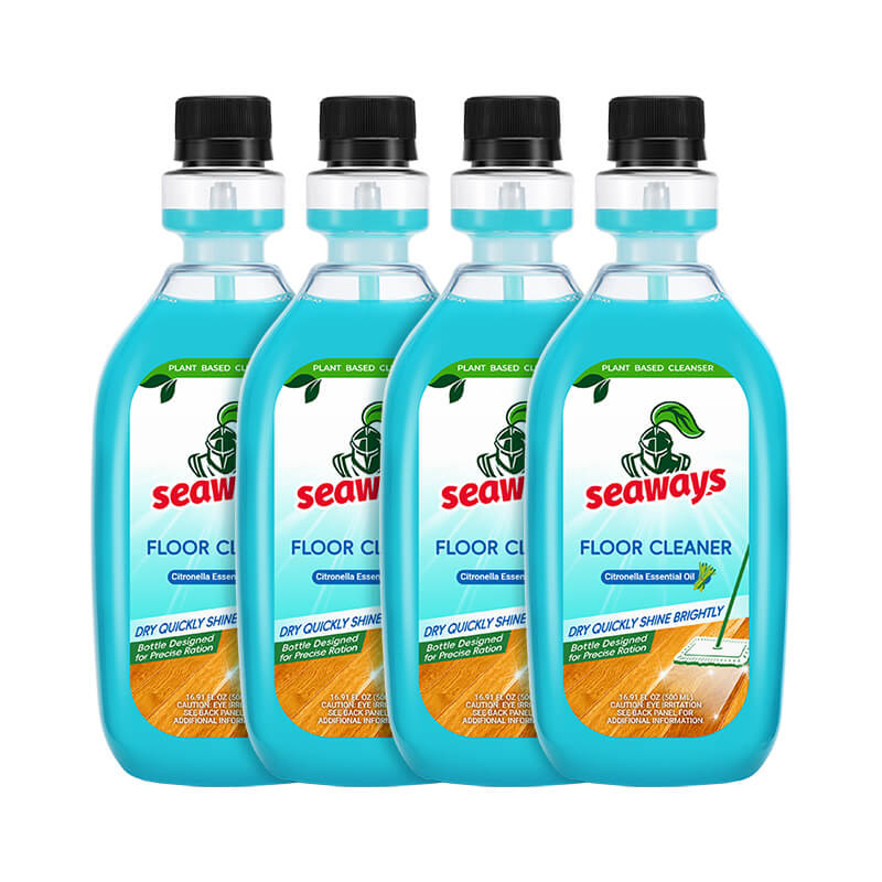 Seaways Multi-Surface Floor Cleaner | Plant-Based Formula — One Bottle, Every Hard Floor