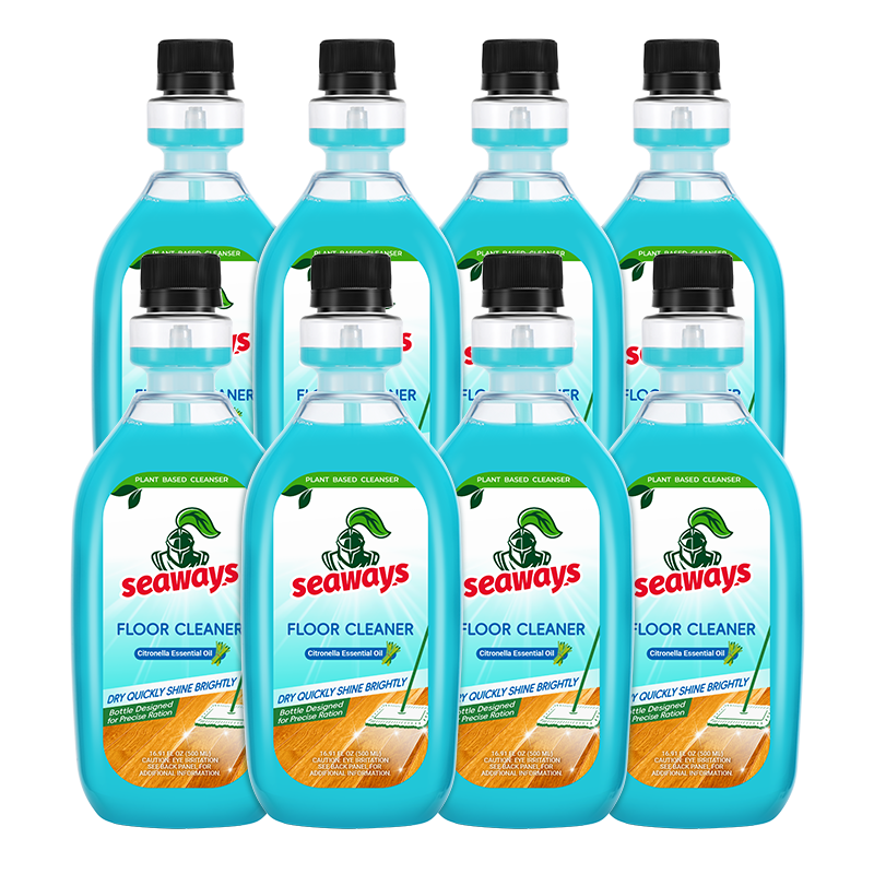 Seaways Multi-Surface Floor Cleaner | Plant-Based Formula — One Bottle, Every Hard Floor