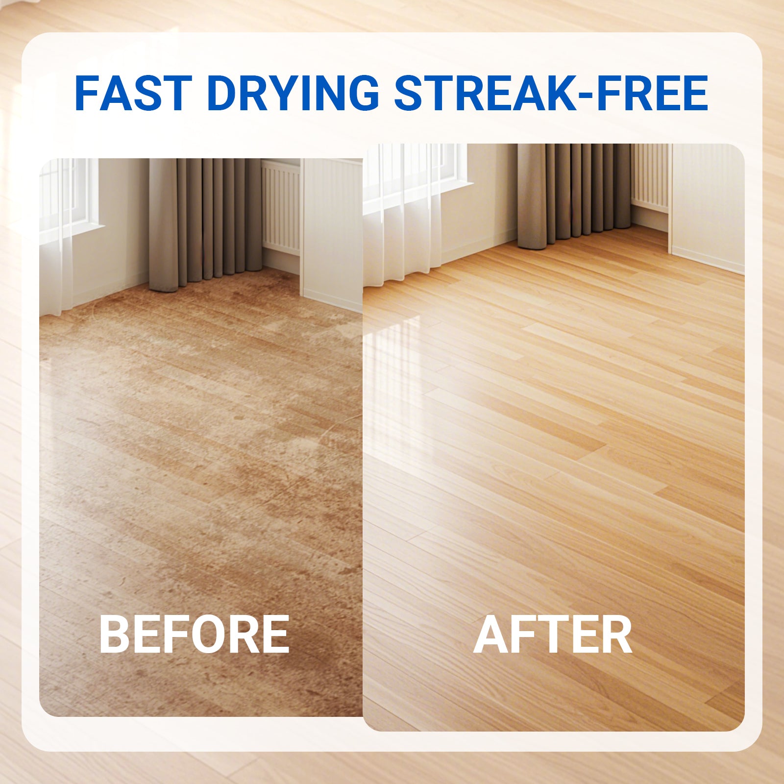 Seaways Multi-Surface Floor Cleaner | Plant-Based Formula — One Bottle, Every Hard Floor