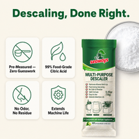 Seaways Descaler Packets for Ice Makers & Coffee Makers - Citric Acid Descaling Powder